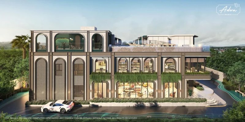 2 bedroom apartment near Rawai Beach, Phuket in the new complex The Title Adora Rawai