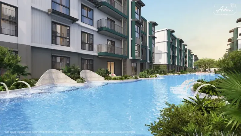 สระว่ายน้ำของคอนโดมิเนียม ในราไวย์