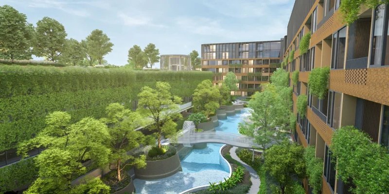 Studio apartment in Talang district, Phuket in the new Arise Vibe Phuket complex