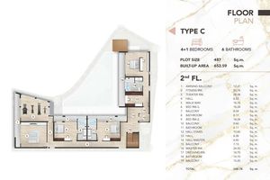 Two-storey corner villa with 4 bedrooms and private pool in Cherng Talai, Thailand, in Avalin Villas complex