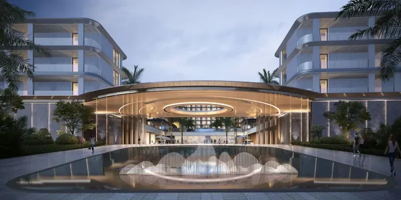 ภายนอกของคอนโดมิเนียม ในเชิงตะไล