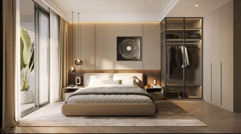 Spacious 1 Bedroom apartment 3 minutes from Layan Beach, Phuket in AYANA Heights