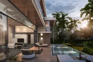 ภายนอกของวิลล่า ในศรีซันตัน