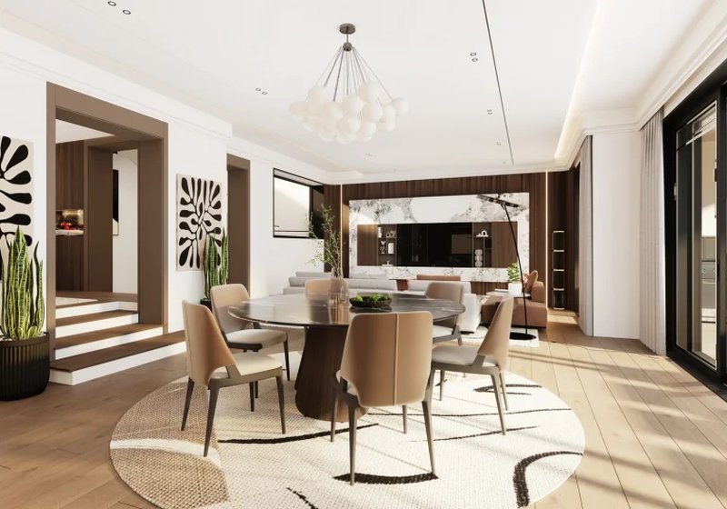 Azure 5-bedroom Three-storey Villa with private pool in Chalong, Phuket at Mutti Family Villas