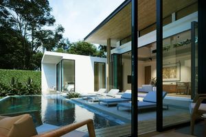 4 bedroom villa with pool 850 meters from Rawai Beach, Phuket at Monetaria villas