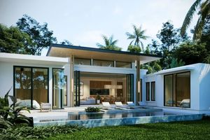4 bedroom villa with pool 850 meters from Rawai Beach, Phuket at Monetaria villas