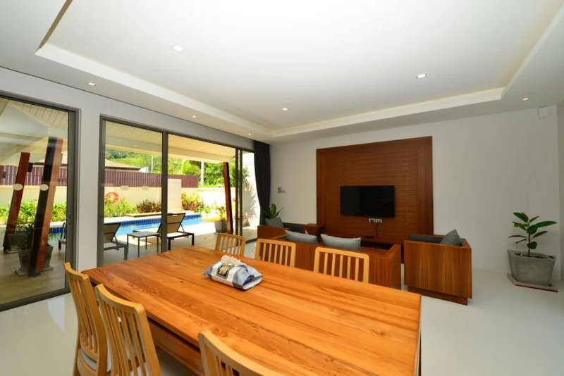 3 Bedroom Villa with Private pool in Rawai, Phuket at Bamboo Garden