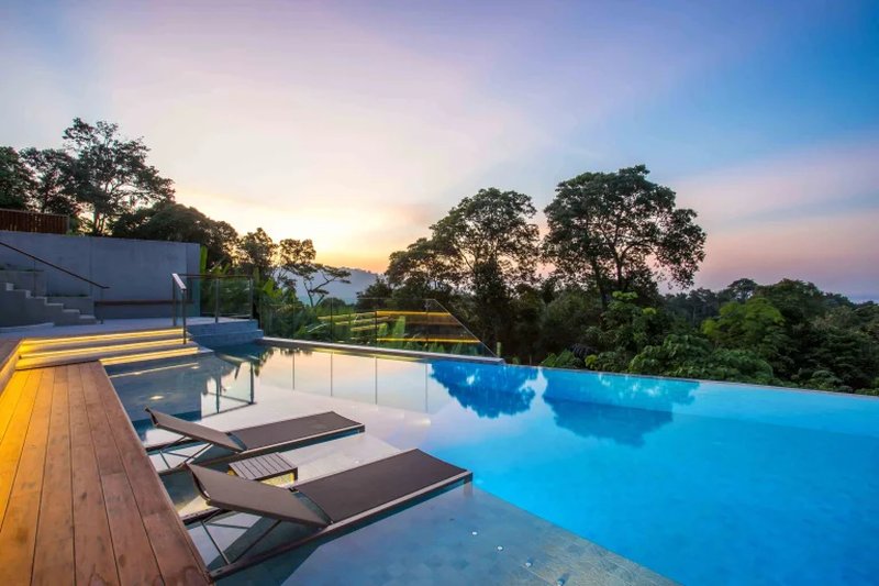 3 Bedroom Penthouse with Private Roof Terrace in Patong, Phuket at Blue Point Condo Patong