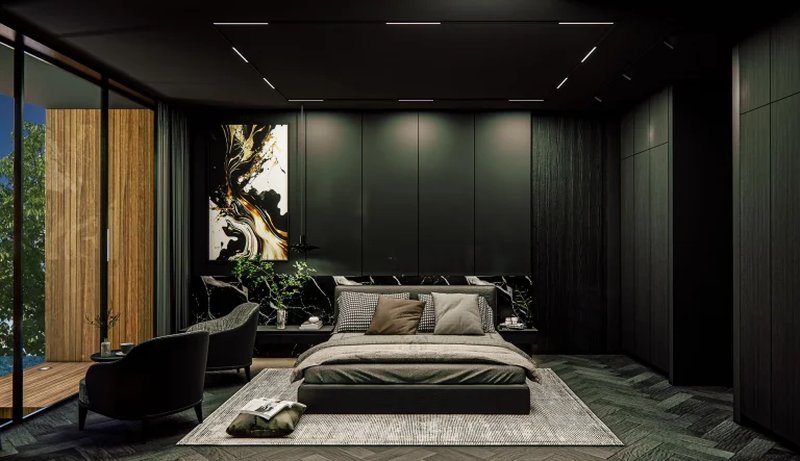 Three-storey 3 bedroom villa with swimming pool in Cherngtalai area, Phuket at Qcity by Wallaya Villas