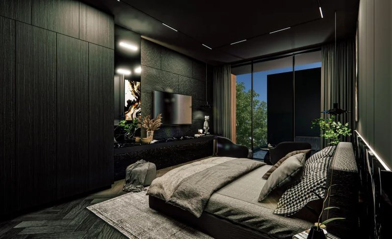 Three-storey 3 bedroom villa with swimming pool in Cherngtalai area, Phuket at Qcity by Wallaya Villas