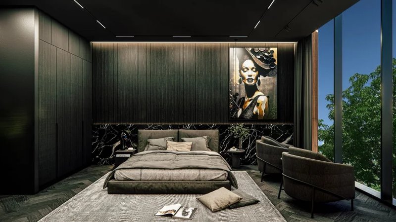 Three-storey 3 bedroom villa with swimming pool in Cherngtalai area, Phuket at Qcity by Wallaya Villas