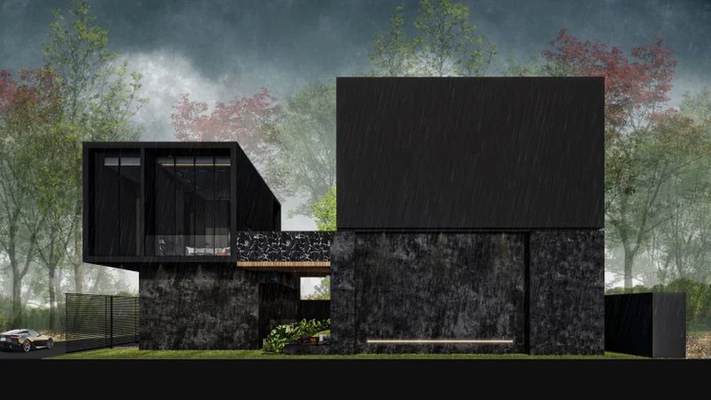 Three-storey 3 bedroom villa with swimming pool in Cherngtalai area, Phuket at Qcity by Wallaya Villas