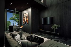 Three-storey 3 bedroom villa with swimming pool in Cherngtalai area, Phuket at Qcity by Wallaya Villas