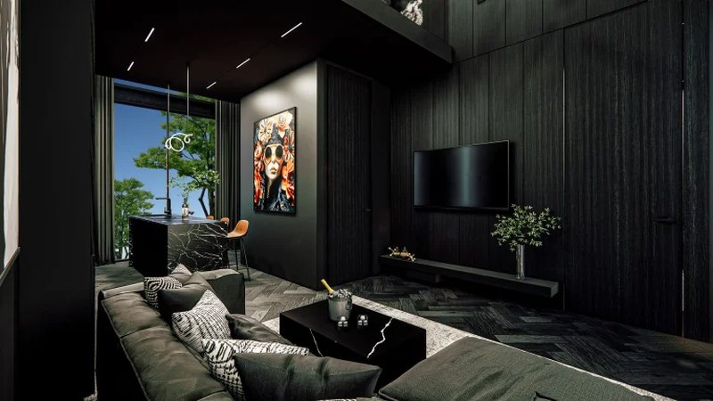 Three-storey 3 bedroom villa with swimming pool in Cherngtalai area, Phuket at Qcity by Wallaya Villas