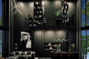 Three-storey 3 bedroom villa with swimming pool in Cherngtalai area, Phuket at Qcity by Wallaya Villas