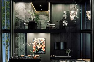 Three-storey 3 bedroom villa with swimming pool in Cherngtalai area, Phuket at Qcity by Wallaya Villas