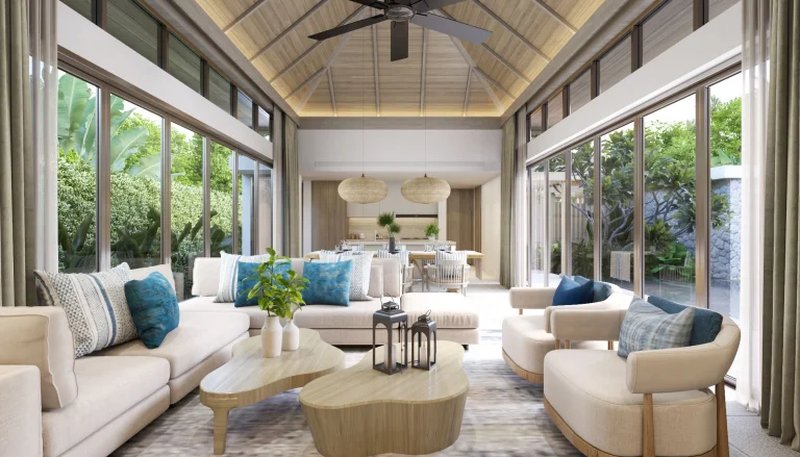 4 Bedroom Villa with Pool in Cherng Talai area, Phuket at QAV Residence