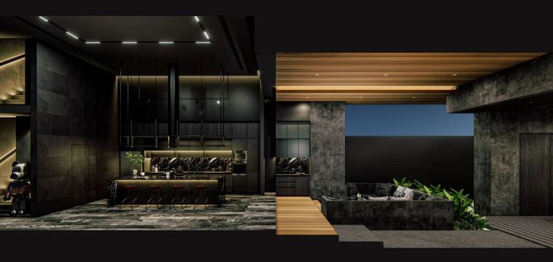 Three-storey 3 bedroom villa with swimming pool in Cherngtalai area, Phuket at Qcity by Wallaya Villas