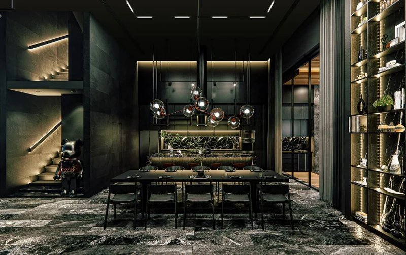 Three-storey 3 bedroom villa with swimming pool in Cherngtalai area, Phuket at Qcity by Wallaya Villas