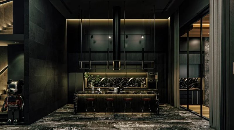 Three-storey 3 bedroom villa with swimming pool in Cherngtalai area, Phuket at Qcity by Wallaya Villas