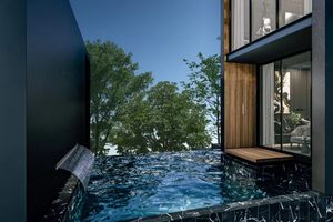 Three-storey 3 bedroom villa with swimming pool in Cherngtalai area, Phuket at Qcity by Wallaya Villas