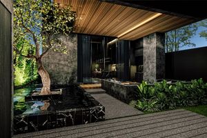 Three-storey 3 bedroom villa with swimming pool in Cherngtalai area, Phuket at Qcity by Wallaya Villas