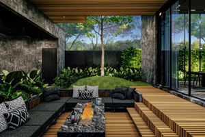 Three-storey 3 bedroom villa with swimming pool in Cherngtalai area, Phuket at Qcity by Wallaya Villas