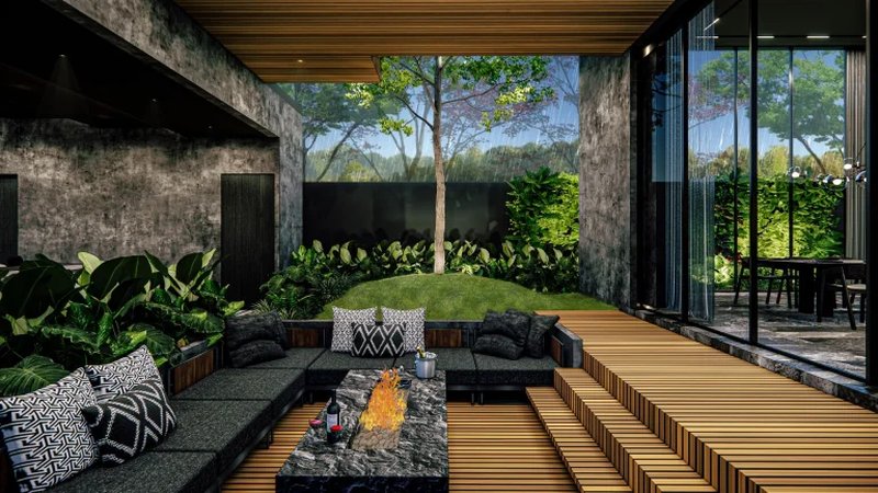 Three-storey 3 bedroom villa with swimming pool in Cherngtalai area, Phuket at Qcity by Wallaya Villas