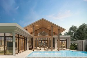 วิลล่า 3 ห้องนอนพร้อมสระว่ายน้ำส่วนตัวในถลางภูเก็ตที่รุ่งติวาไพรเวทพูลวิลล่า