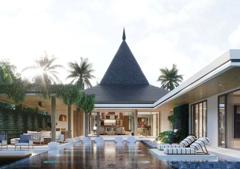 4 Bedroom Villa with Private pool on Bang Jo in Talang District, Phuket at Punyisa Villas Bang Jo