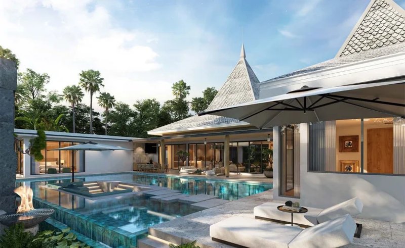 5 Bedroom Villa with Private pool in Layan Area, Phuket Punyisa Villas Layan