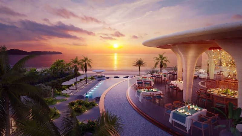 Duplex penthouse with 2 bedrooms and private pool with sea view in Laguna area, Phuket at Garrya Residences