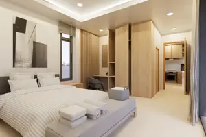 ห้องนอนของวิลล่า ในเชิงตะไล