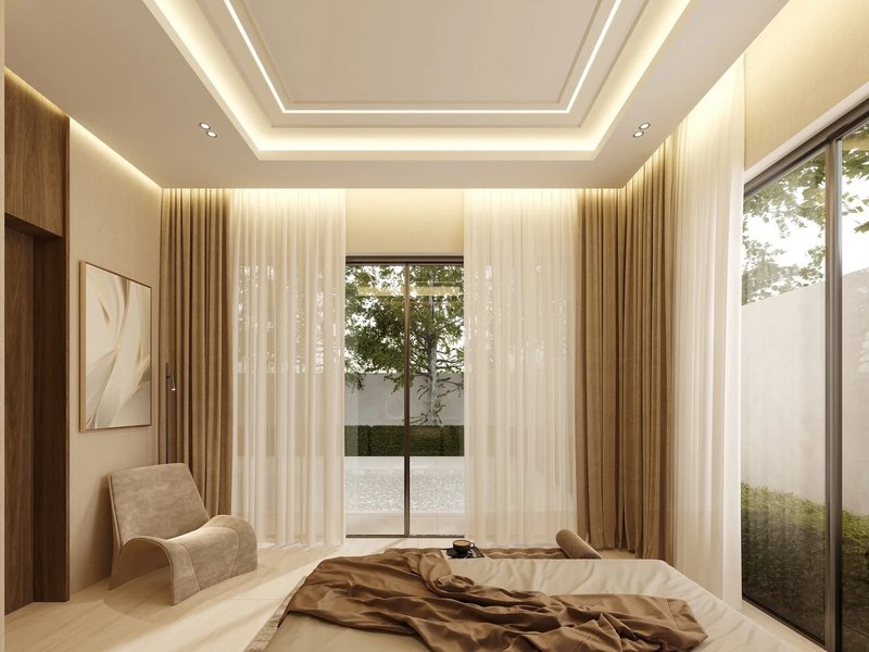 วิลล่าสองชั้น 3 ห้องนอนพร้อมสระว่ายน้ำส่วนตัวในพื้นที่ฉลอง,ภูเก็ต