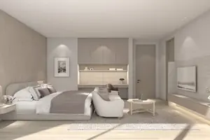 ห้องนอนของวิลล่า ในฉลอง