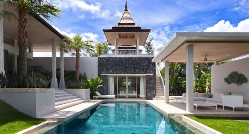 3 Bedroom Villa with Private pool in Bang Jo, Phuket in Botanica Hillside