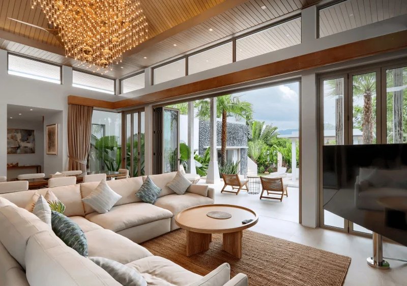 3 Bedroom Villa with Private pool in Bang Jo, Phuket in Botanica Hillside