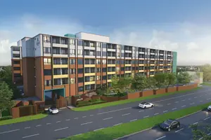 Exterior of condo in Si Sunthon