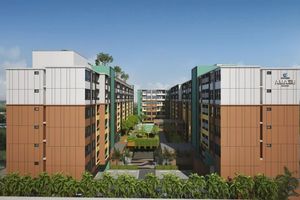 One Bedroom Apartment of 34 sq.m. in Talang, Phuket at The Cube Amaze Srisoonthon