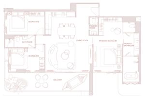 3 Bedroom Apartment in Bang Tao Area, Phuket at Surfhouse Phuket