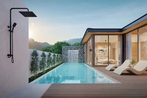 3 Bedroom Villa with Private pool in Talang Area, Phuket at Patina Courtyard