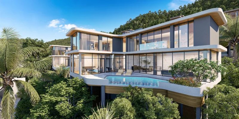 Three-storey villa near Nai Ton Beach, Phuket in Phuvista Naithon