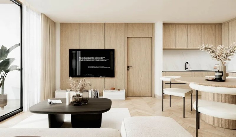 2 Bedroom Apartment with Sea View 50 meters from Mai Khao Beach, Phuket in Maviston Complex