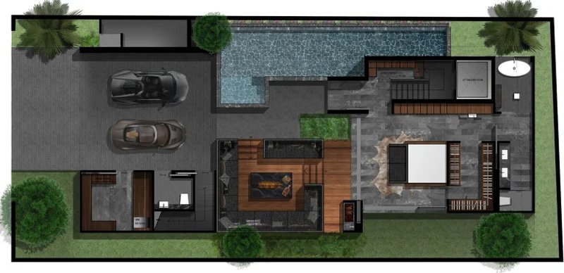 Three-storey villa with 4 bedrooms and private pool in Cherngtalai area, Phuket, Phuket in Qnity by Wallaya Villas