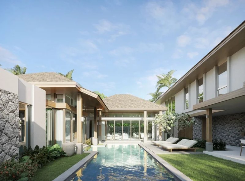 Two-storey villa with private pool near Bang Tao, Phuket at QAV Residence