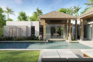 Two-storey villa with private pool near Bang Tao, Phuket at QAV Residence