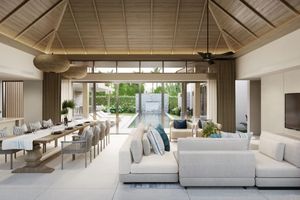 Two-storey villa with private pool near Bang Tao, Phuket at QAV Residence