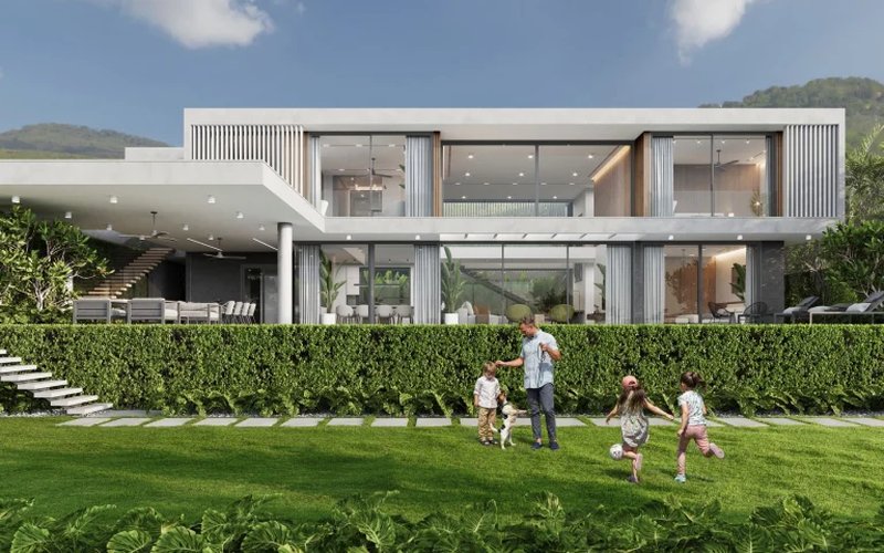 4 Bedroom Villa with private pool in Koh Kaeo area, Phuket at Canopy Hills Villas