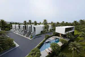 Area around townhouse in Choeng Thale