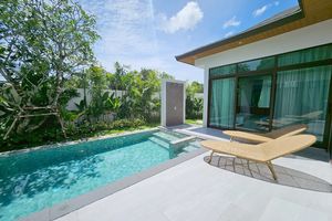 วิลล่า 2 ห้องนอนพร้อมสระว่ายน้ำส่วนตัวใกล้หาดในยางภูเก็ตที่ภูวิสต้า 3 ในยางคอมเพล็กซ์